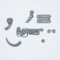 Warhammer 40K Space Marines Desolation Squad Rocket Launcher E Bits Bitz