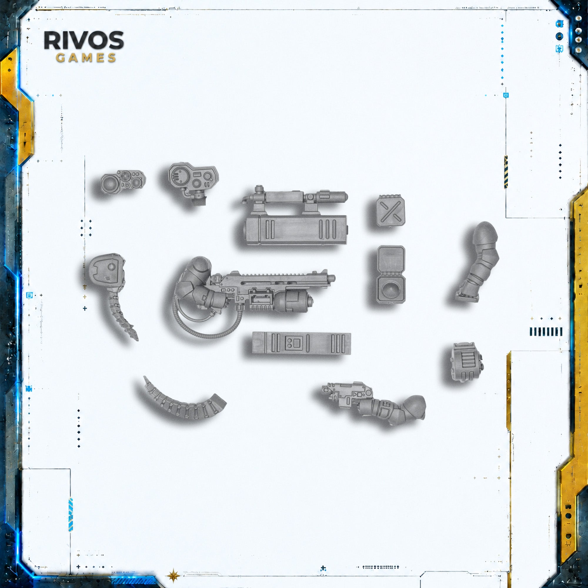 Warhammer 40K Space Marines Desolation Squad Vengor Launcher - Bits (Bitz)
