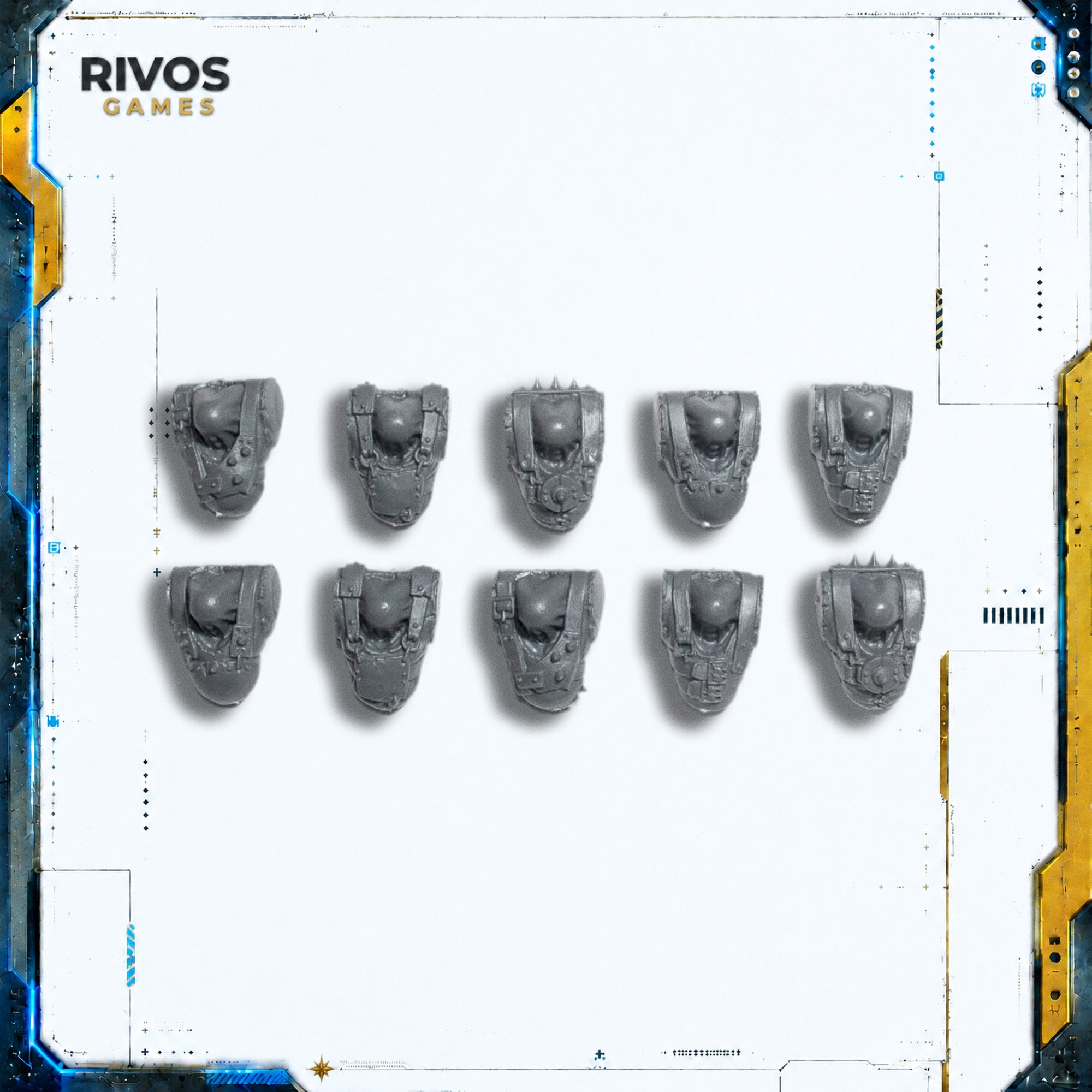 Warhammer 40K Orks Ork Boyz Torso x 10 - Bits (Bitz)