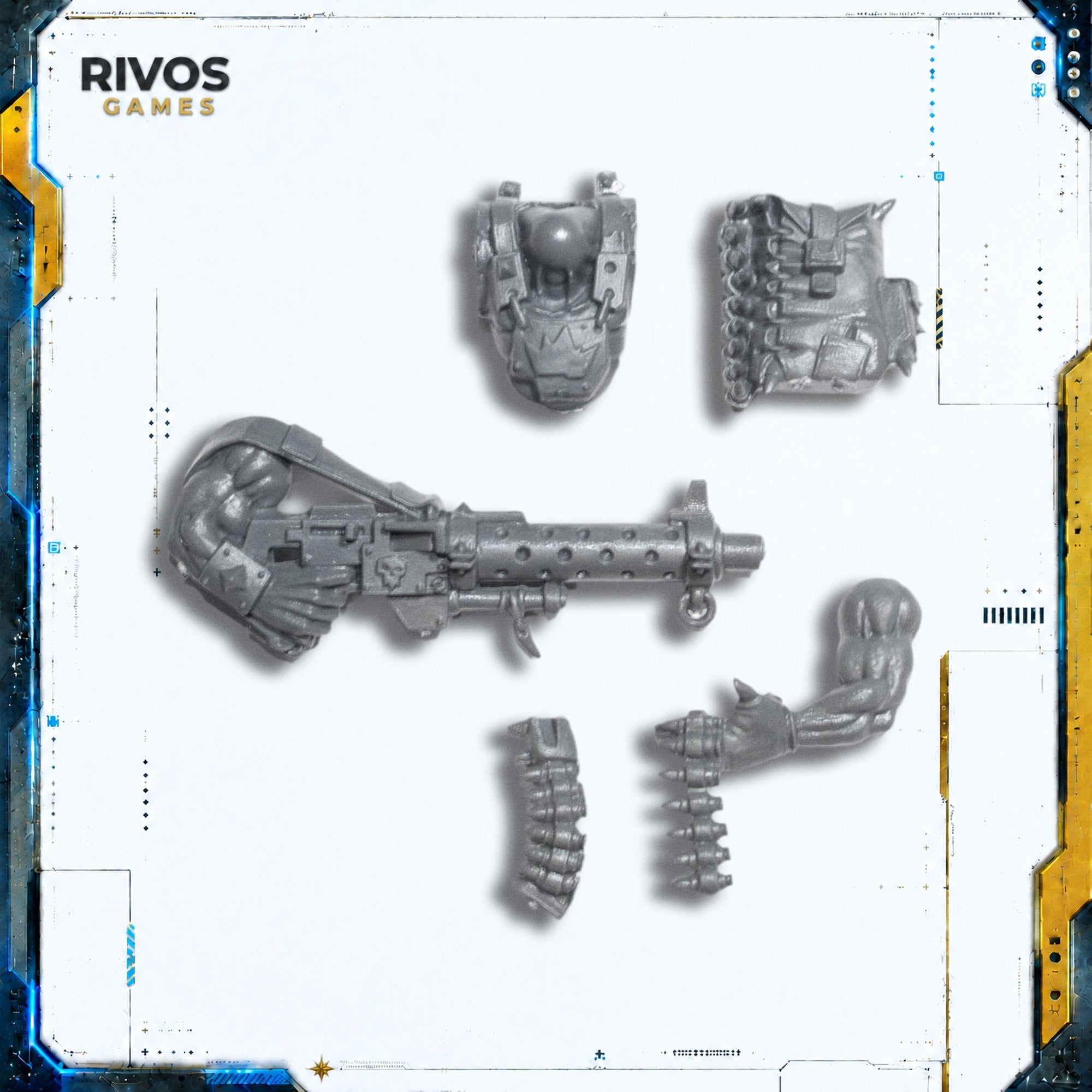 Warhammer 40K Orks Ork Boyz Big Shoota - Bits (Bitz)