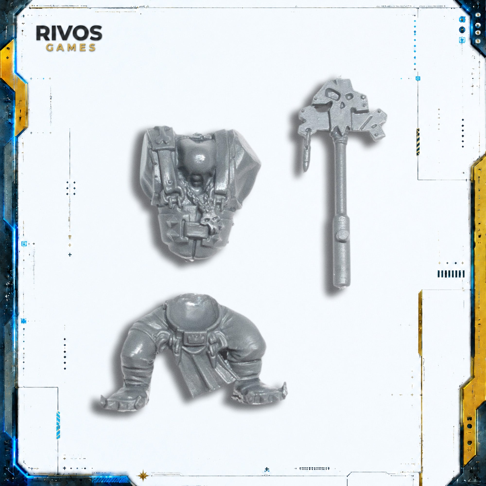 Warhammer 40K Orks Ork Boyz Nob Legs and Torso - Bits (Bitz)