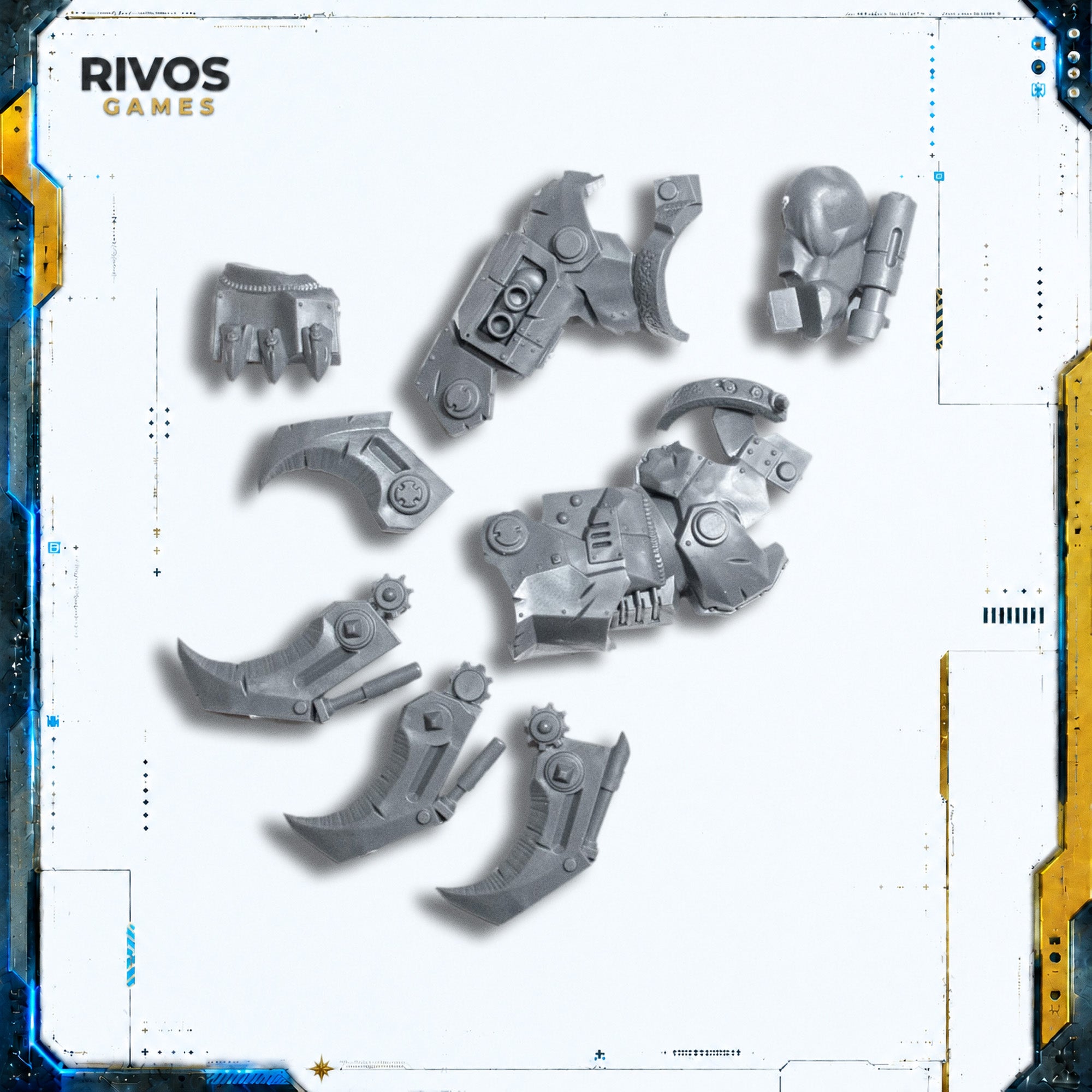 Warhammer 40K Orks Ork Ghazghkull Thraka Gorks Klaw - Bits (Bitz)