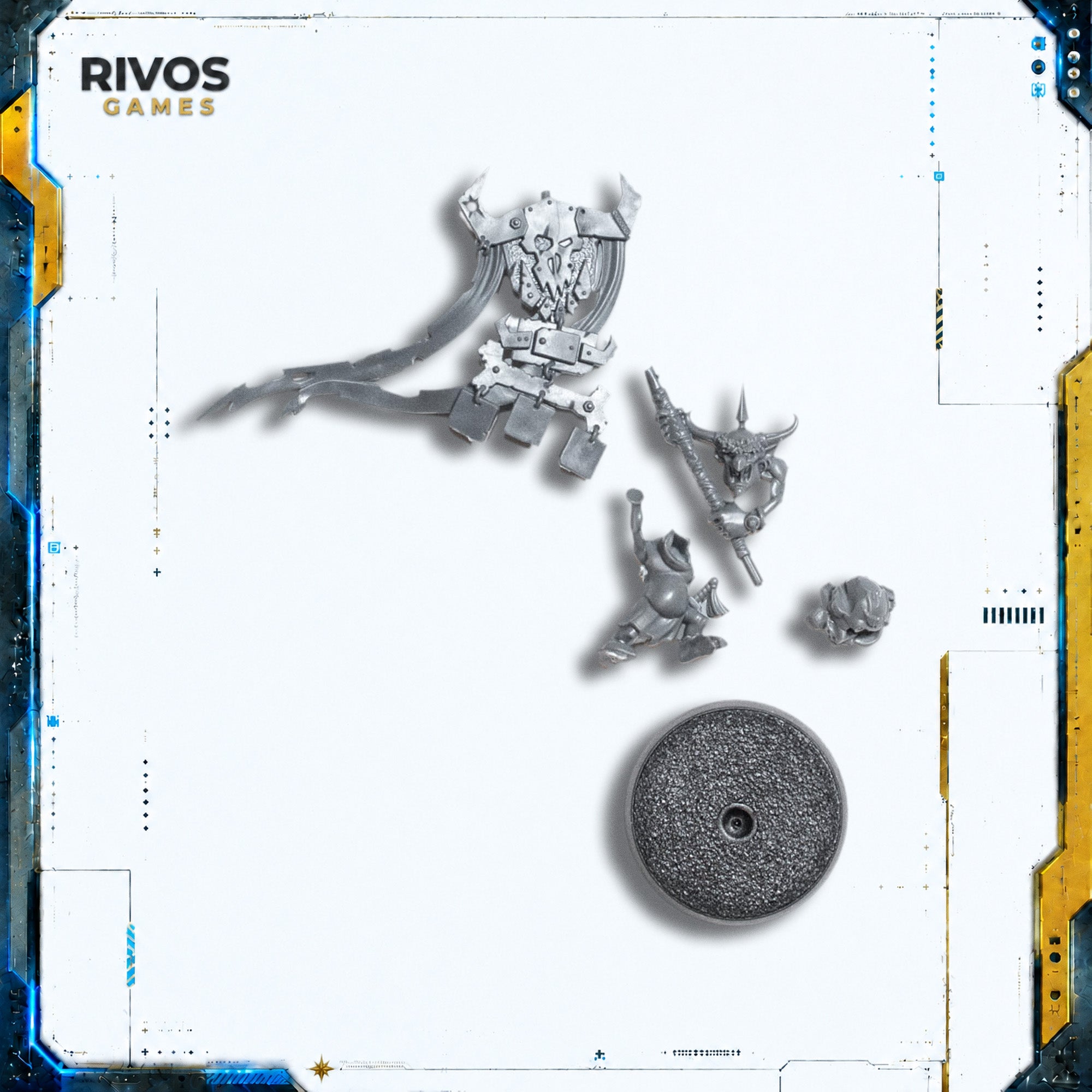 Warhammer 40K Orks Ork Ghazghkull Thraka Makari  - Bits (Bitz)