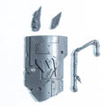 Orks Ork Mek Gun Armour Panel B - Orks - Kitbash Bit