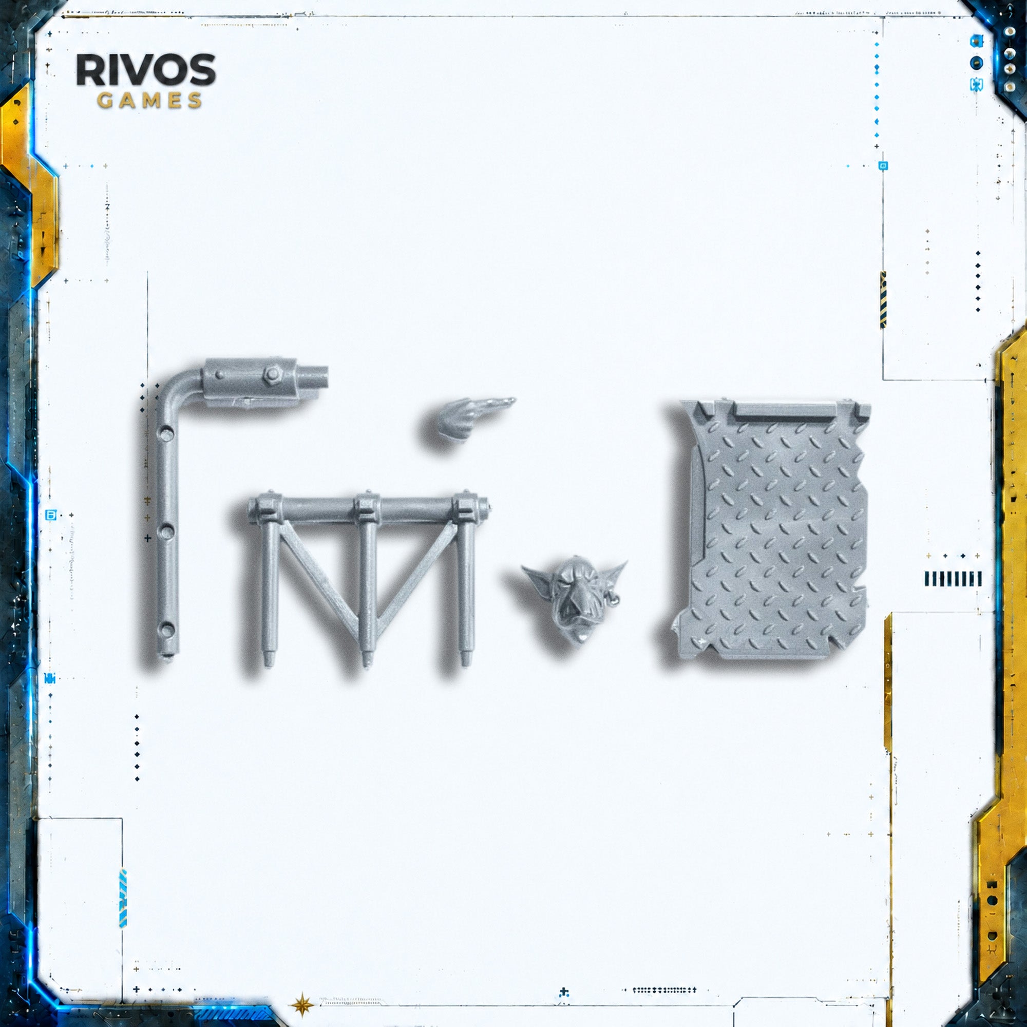 Warhammer 40K Orks Ork Mek Gun Accessories - Bits (Bitz)