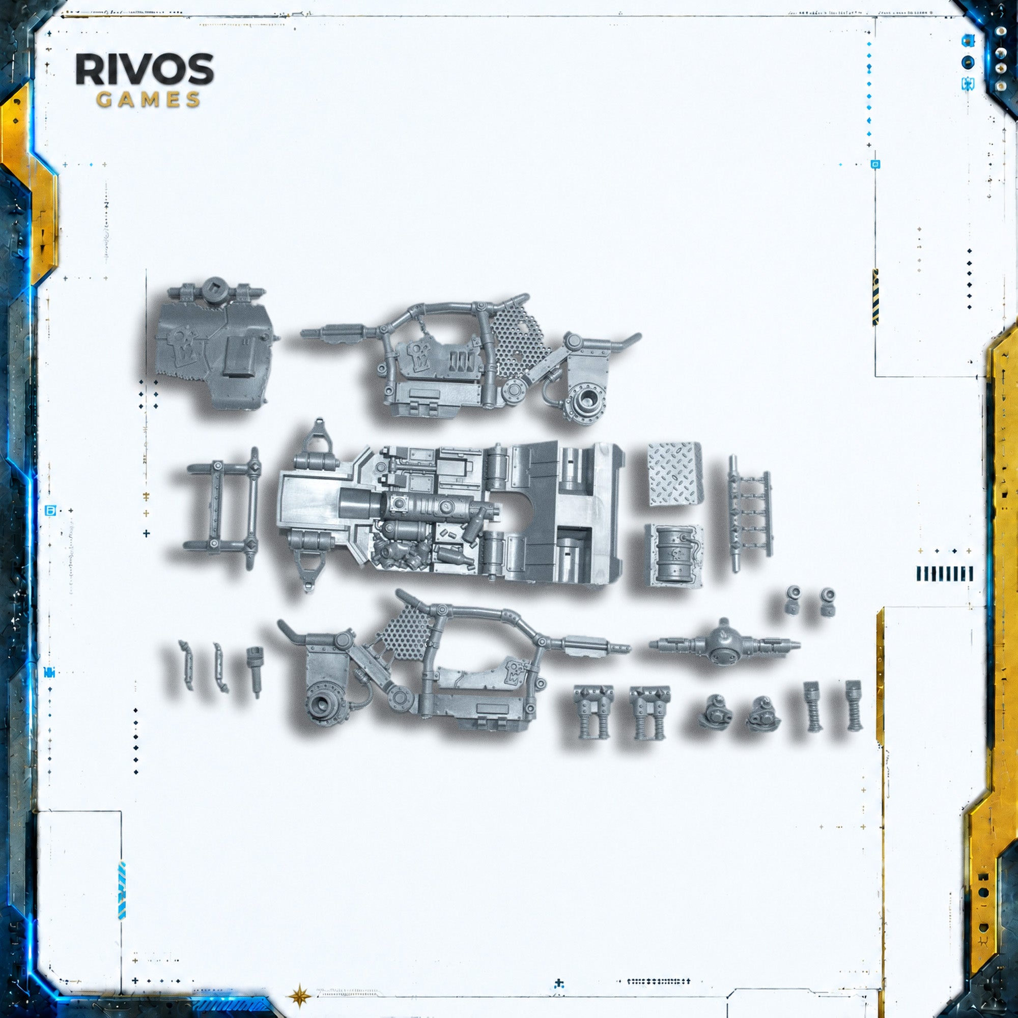 Warhammer 40K Orks Ork Boomdakka Snazzwagon Vehicle Body - Bits (Bitz)