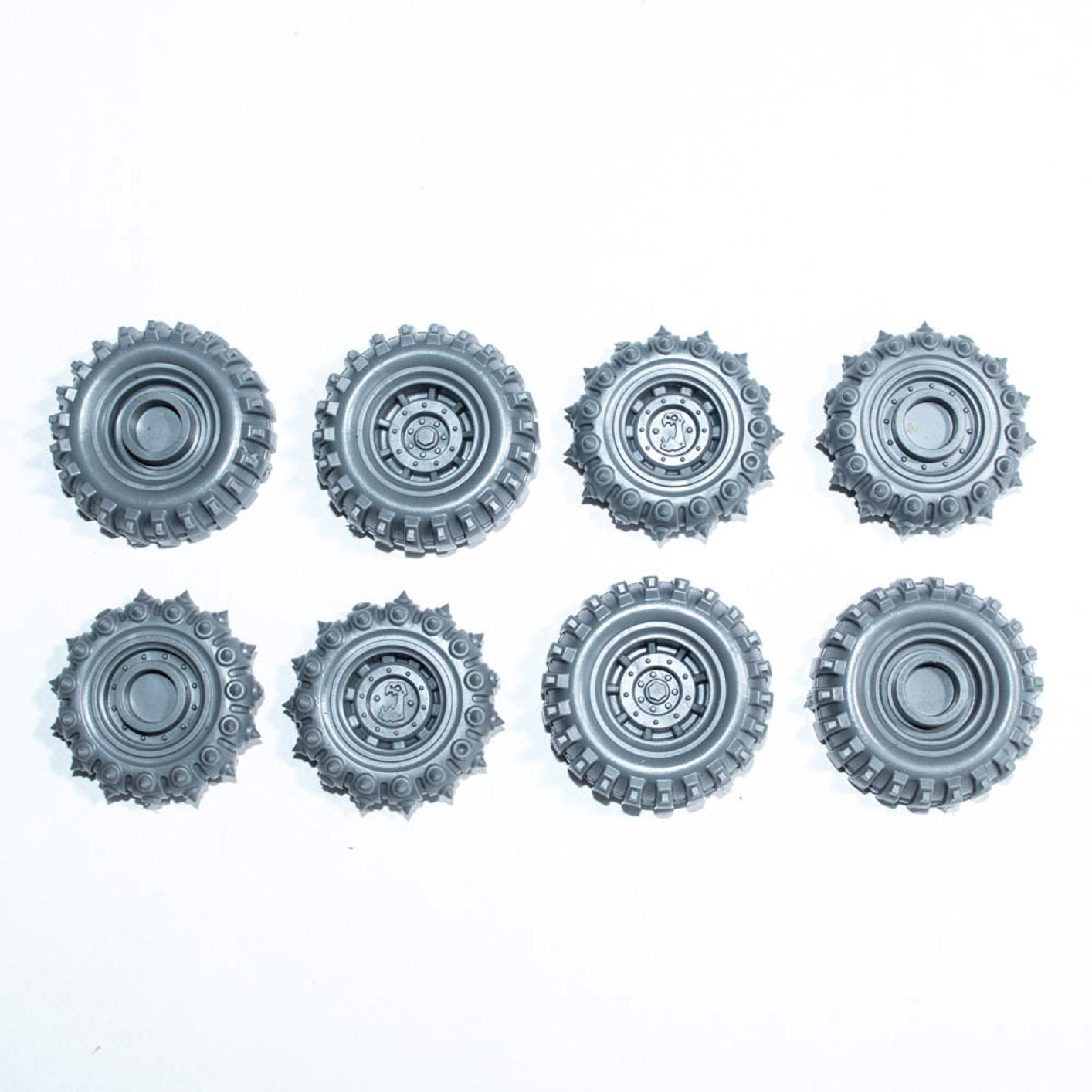 Orks Ork Boomdakka Snazzwagon Wheels - Orks - Conversion Part