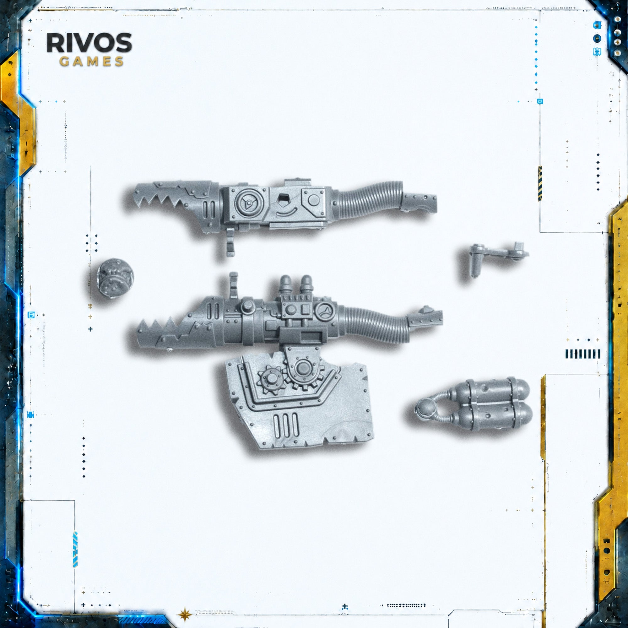 Warhammer 40K Orks Ork Rukkatrukk Squigbuggy Heavy Squig Launcher - Bits (Bitz)