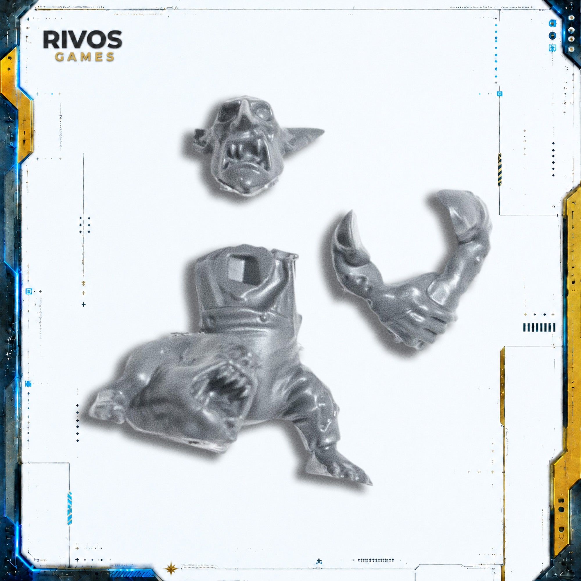 Warhammer 40K Orks Ork Rukkatrukk Squigbuggy Grot B - Bits (Bitz)