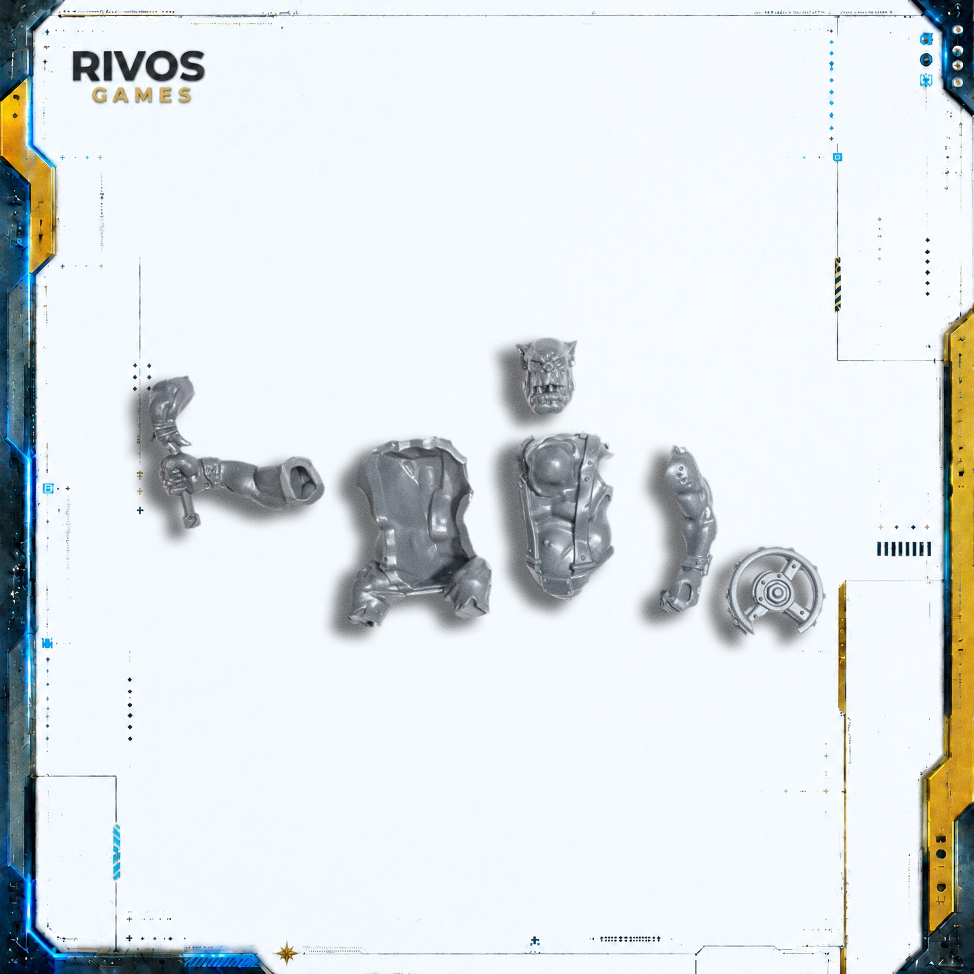 Warhammer 40K Orks Ork Rukkatrukk Squigbuggy Driver - Bits (Bitz)