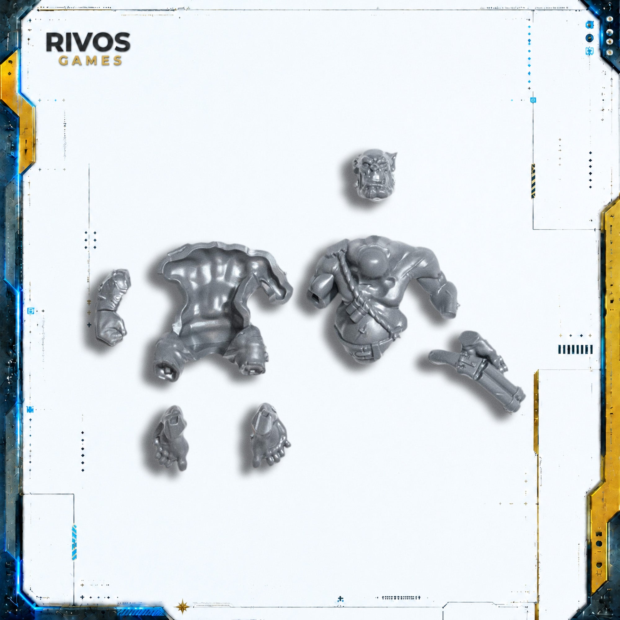 Warhammer 40K Orks Ork Rukkatrukk Squigbuggy Ork with Shotgun - Bits (Bitz)