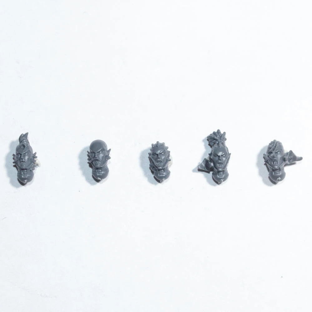 Warhammer 40K Drukhari Hellions Heads x 5 B Bits Bitz