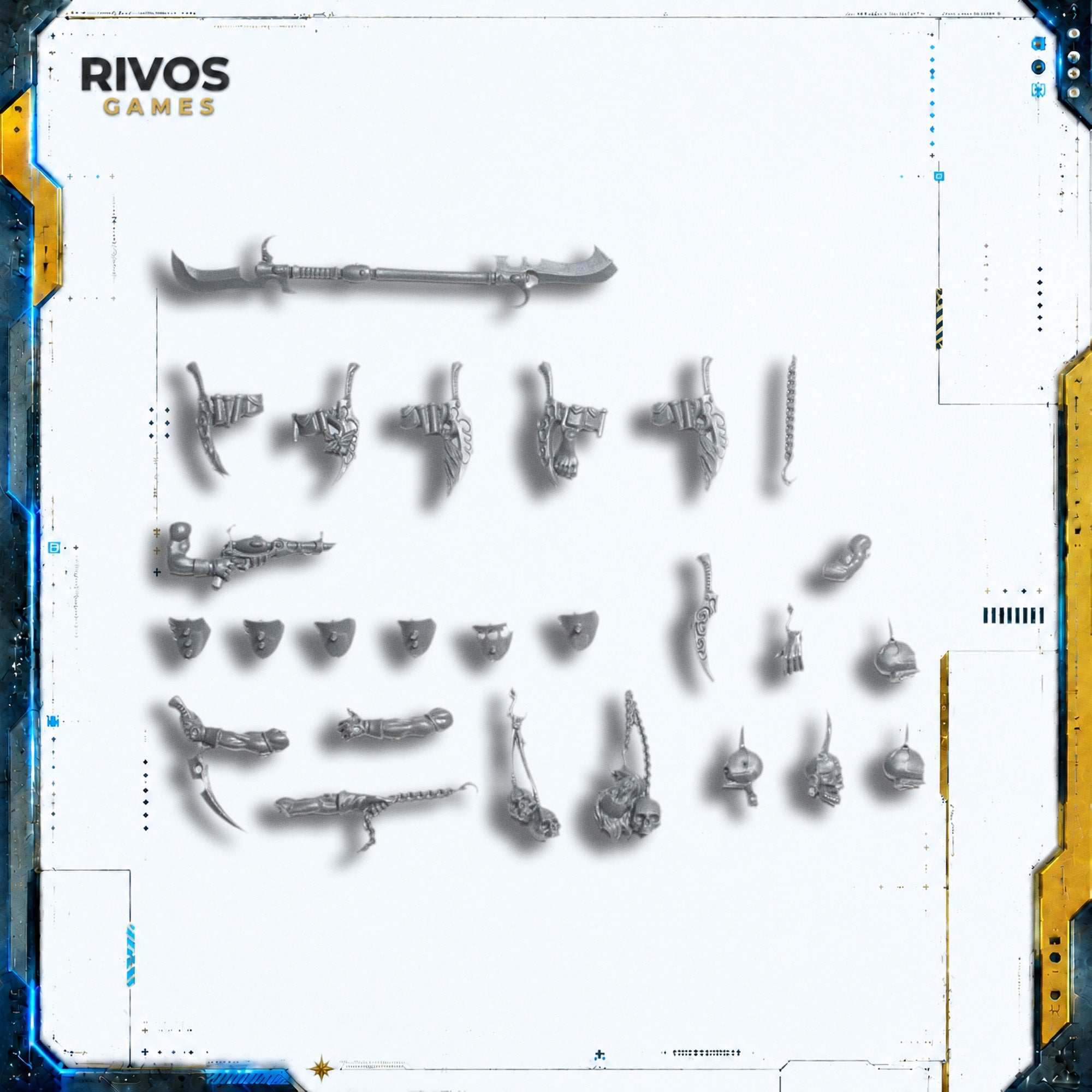 Warhammer 40K Drukhari Hellions Accessories - Bits (Bitz)