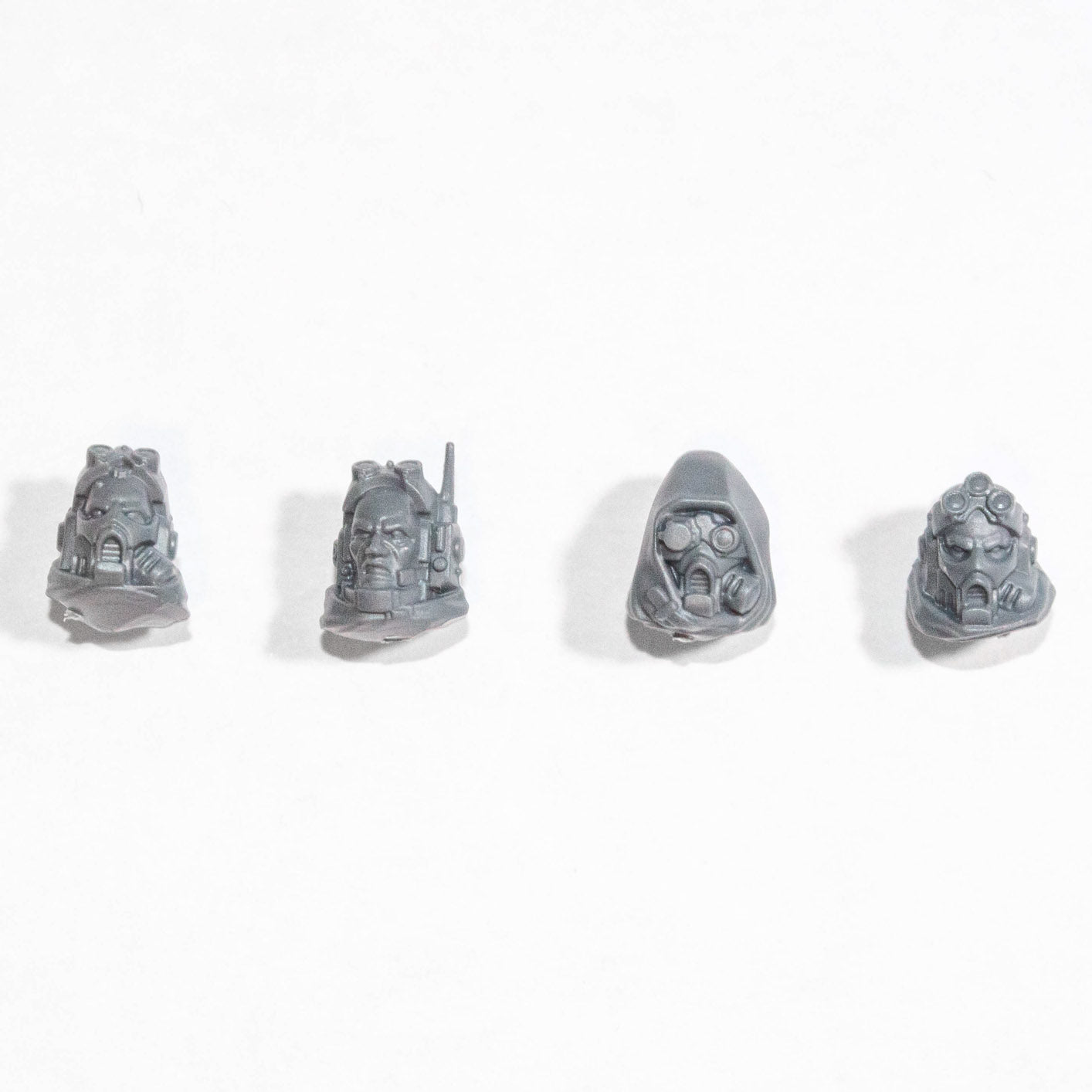 Space Marines Eliminators Heads C - Space Marines - Authentic Sprue
