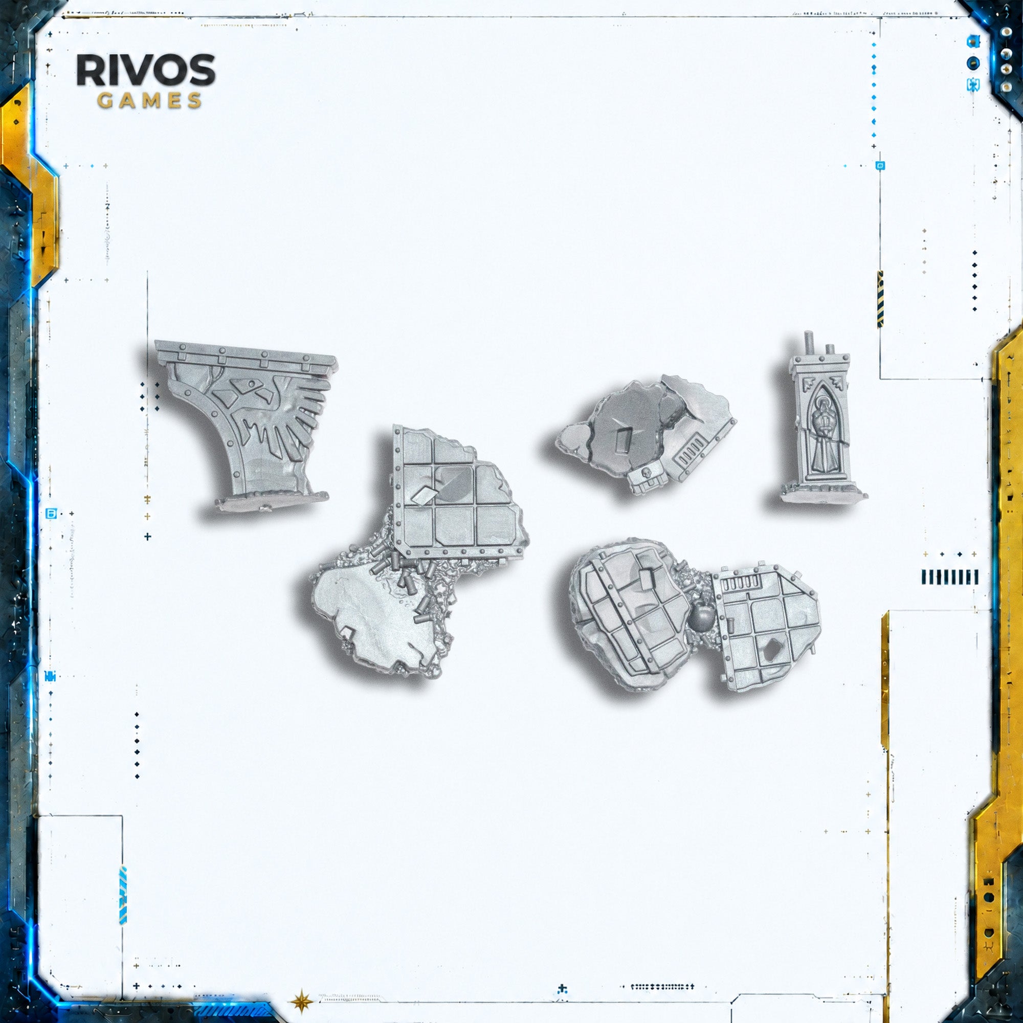 Warhammer 40K Space Marines Eliminators Base Accessories - Bits (Bitz)