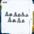 Warhammer 40K Adeptus Mechanicus Electro Priests Legs and Torso x 5 - Bits (Bitz)