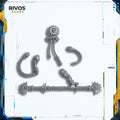 Warhammer 40K Adeptus Mechanicus Electro Priests Electroleech Stave D - Bits (Bitz)
