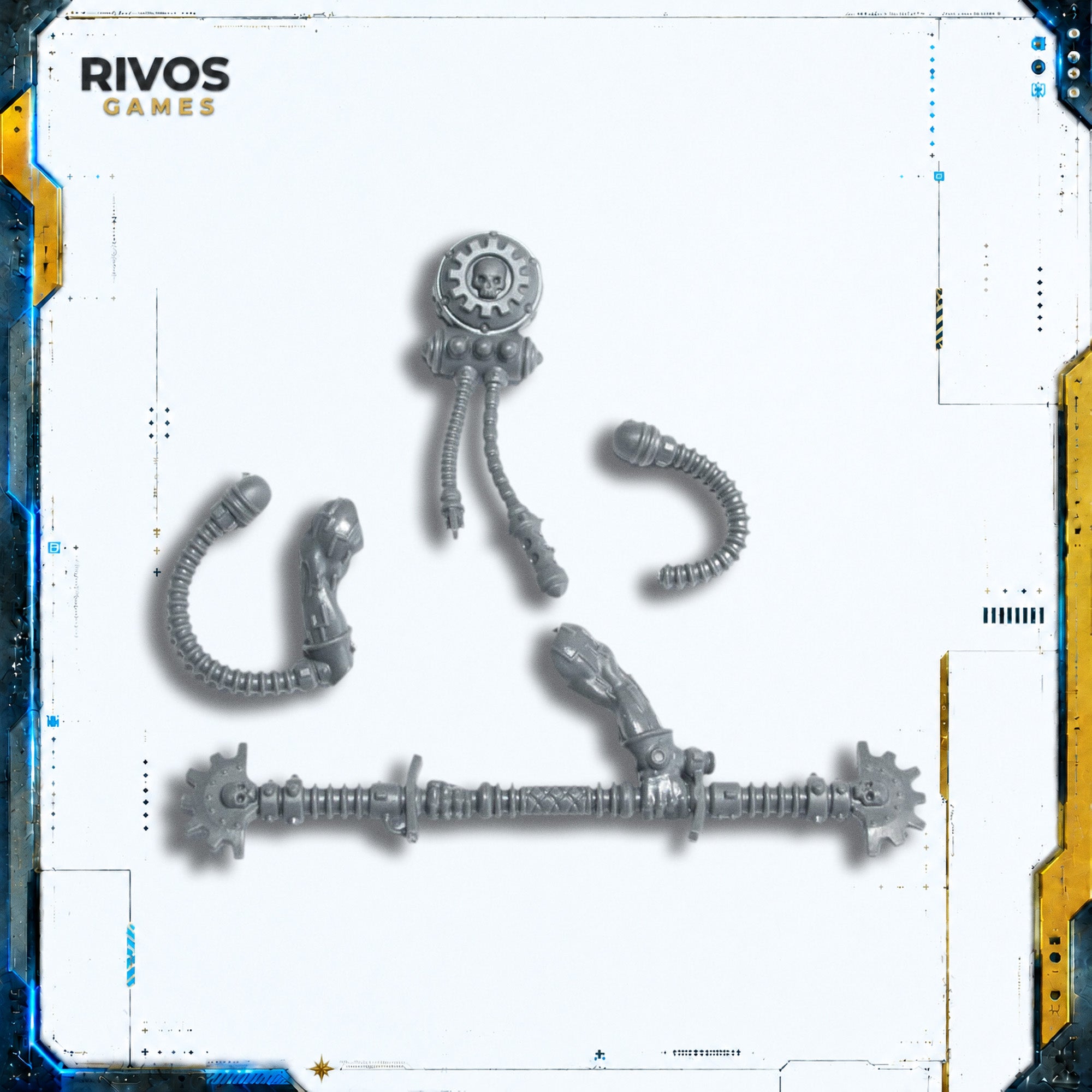 Warhammer 40K Adeptus Mechanicus Electro Priests Electroleech Stave D - Bits (Bitz)