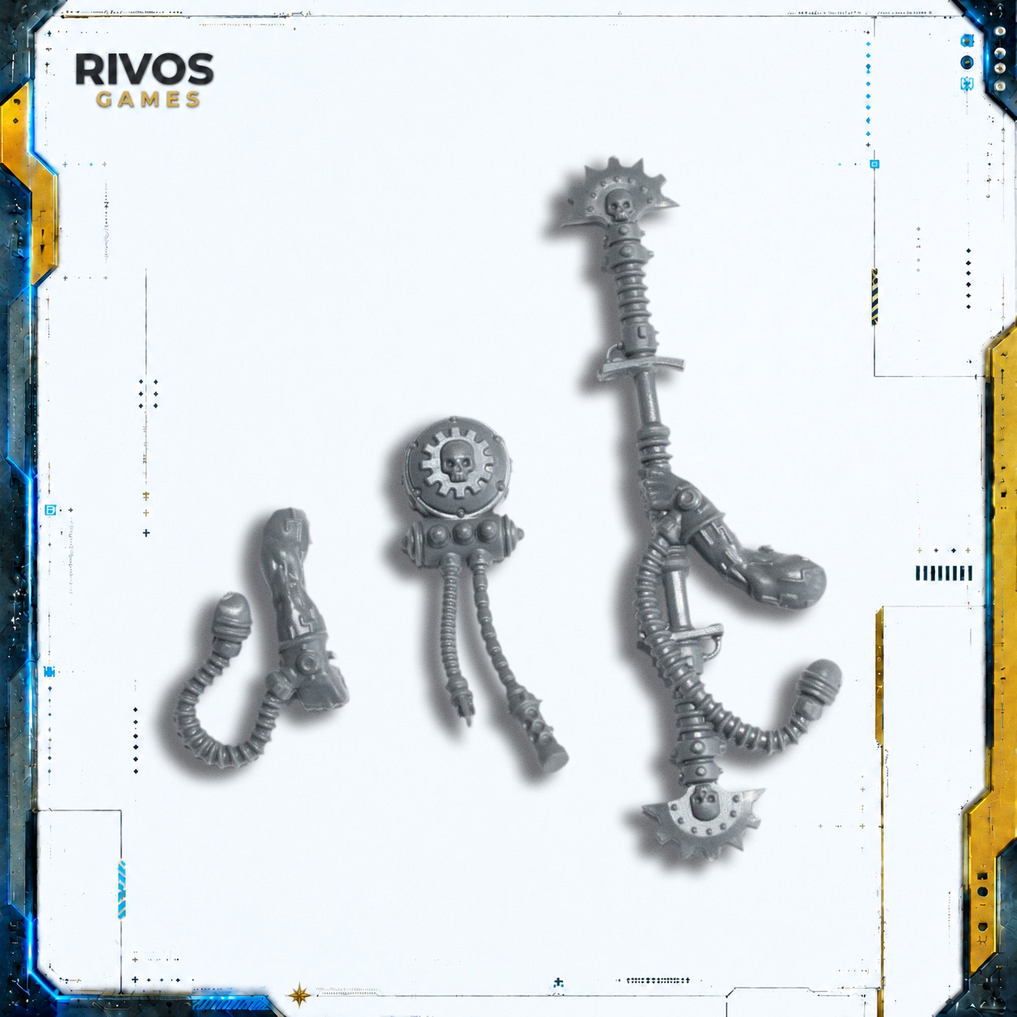 Warhammer 40K Adeptus Mechanicus Electro Priests Electroleech Stave E - Bits (Bitz)