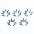 Warhammer 40K Adeptus Mechanicus Electro Priests Head Crests x 5 B Bits Bitz