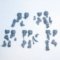 Warhammer 40K Chaos Space Marines Khorne Berzerkers Legs and Torso x 5 B Bits