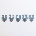 Chaos Space Marines Khorne Berzerkers Helmets x 5 A - Space Marines - Authentic Sprue