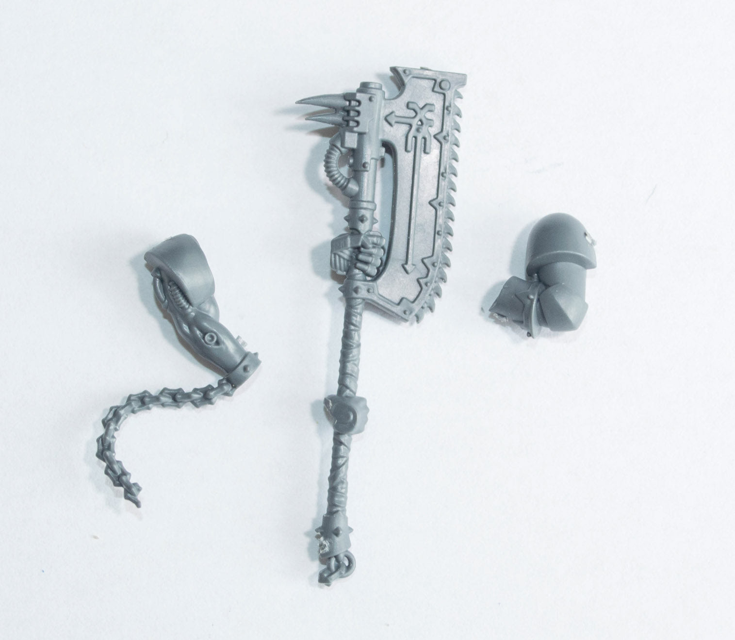 Chaos Space Marines Khorne Berzerkers Eviscerator Axe - Space Marines - Kitbash Bit