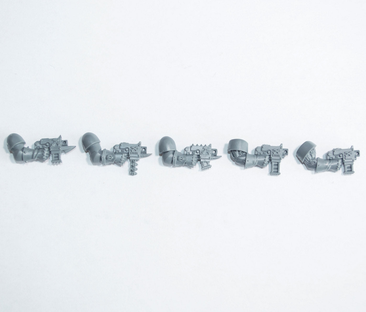 Chaos Space Marines Khorne Berzerkers Bolt Pistol x 5 A - Space Marines - Conversion Part