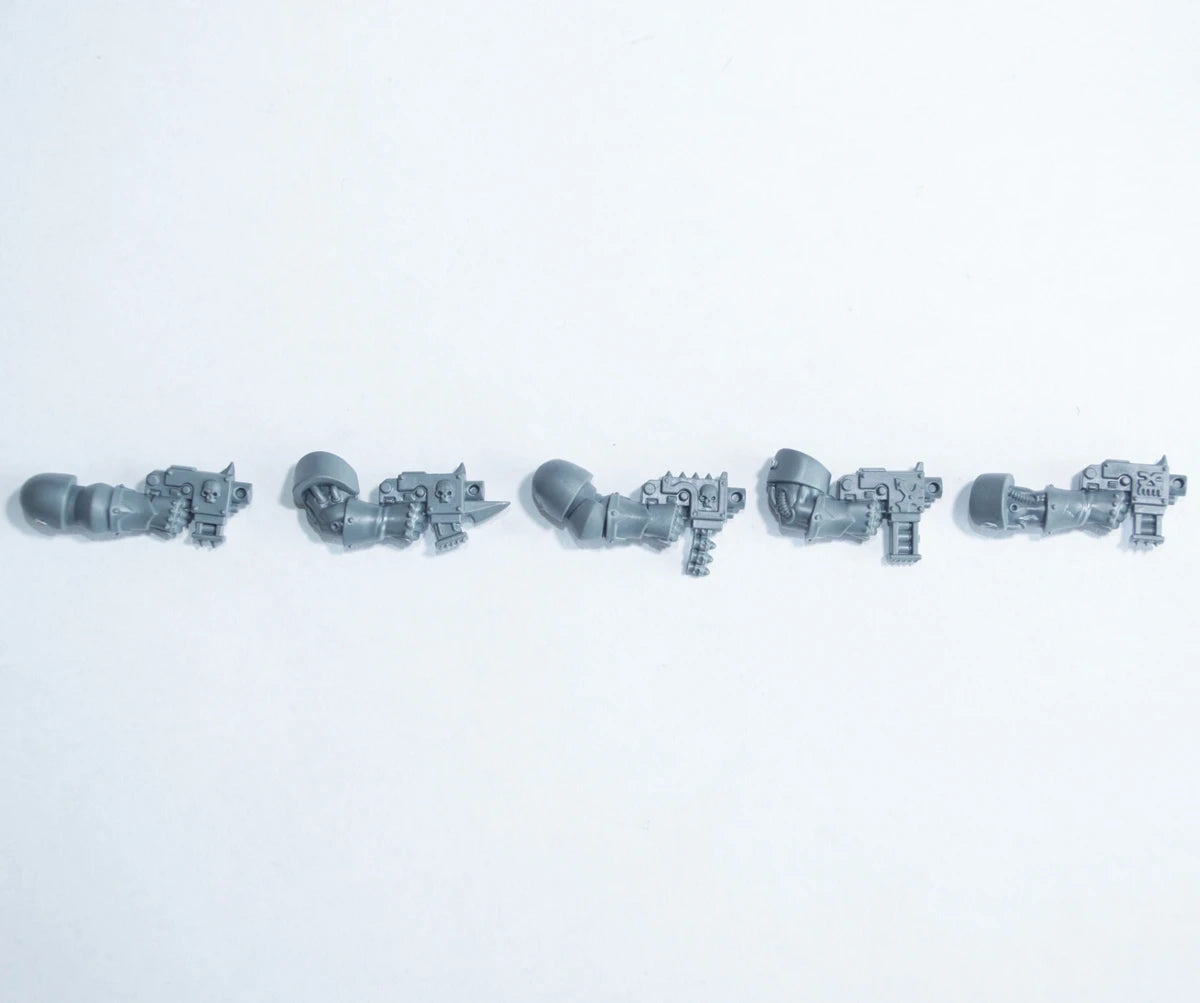 Warhammer 40K Chaos Space Marines Khorne Berzerkers Bolt Pistol x 5 B Bits Bitz