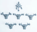 Warhammer 40K Chaos Space Marines Khorne Berzerkers Backpacks x 5 A Bits Bitz
