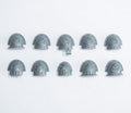 Chaos Space Marines Khorne Berzerkers Shoulder Pads x 10 A - Space Marines - Spare Part