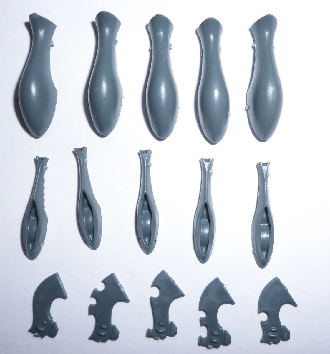 Warhammer 40K Aeldari Wraithguard Heads x 5 Bits Bitz