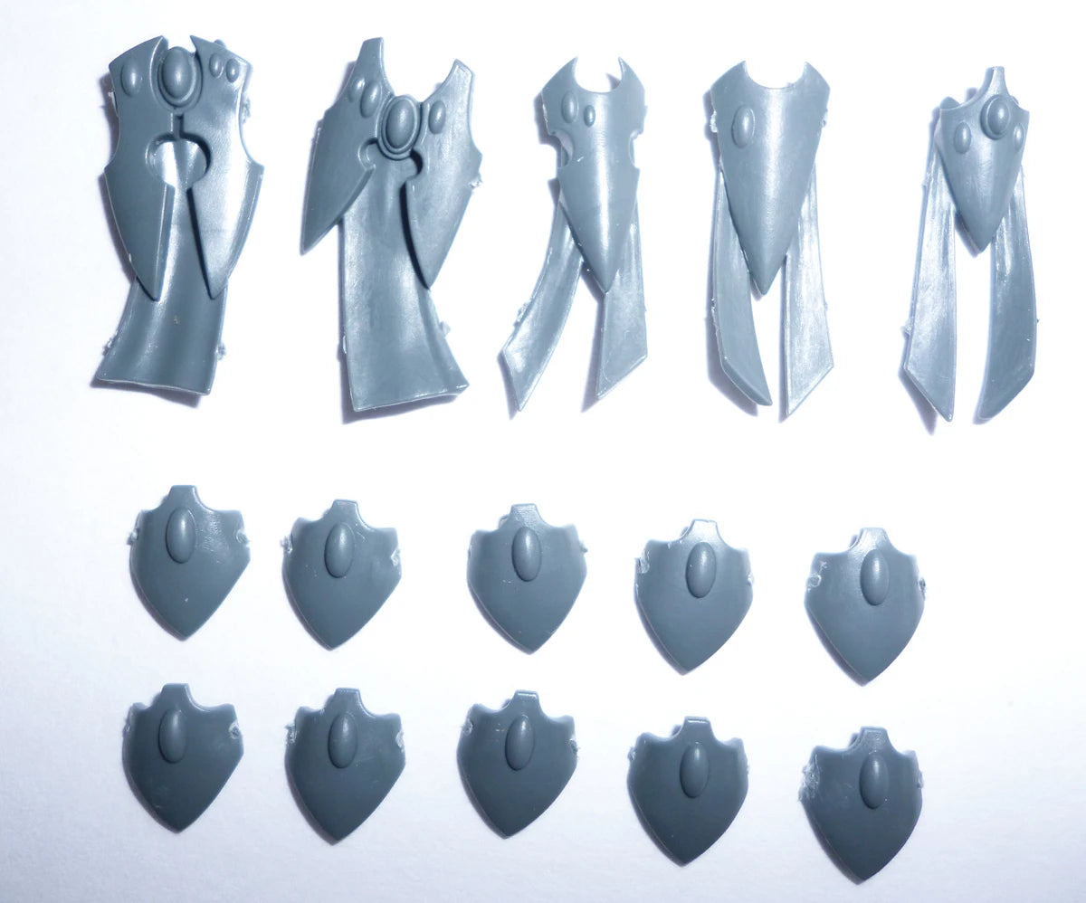Warhammer 40K Aeldari Wraithguard Tabbards and Armour Bits Bitz