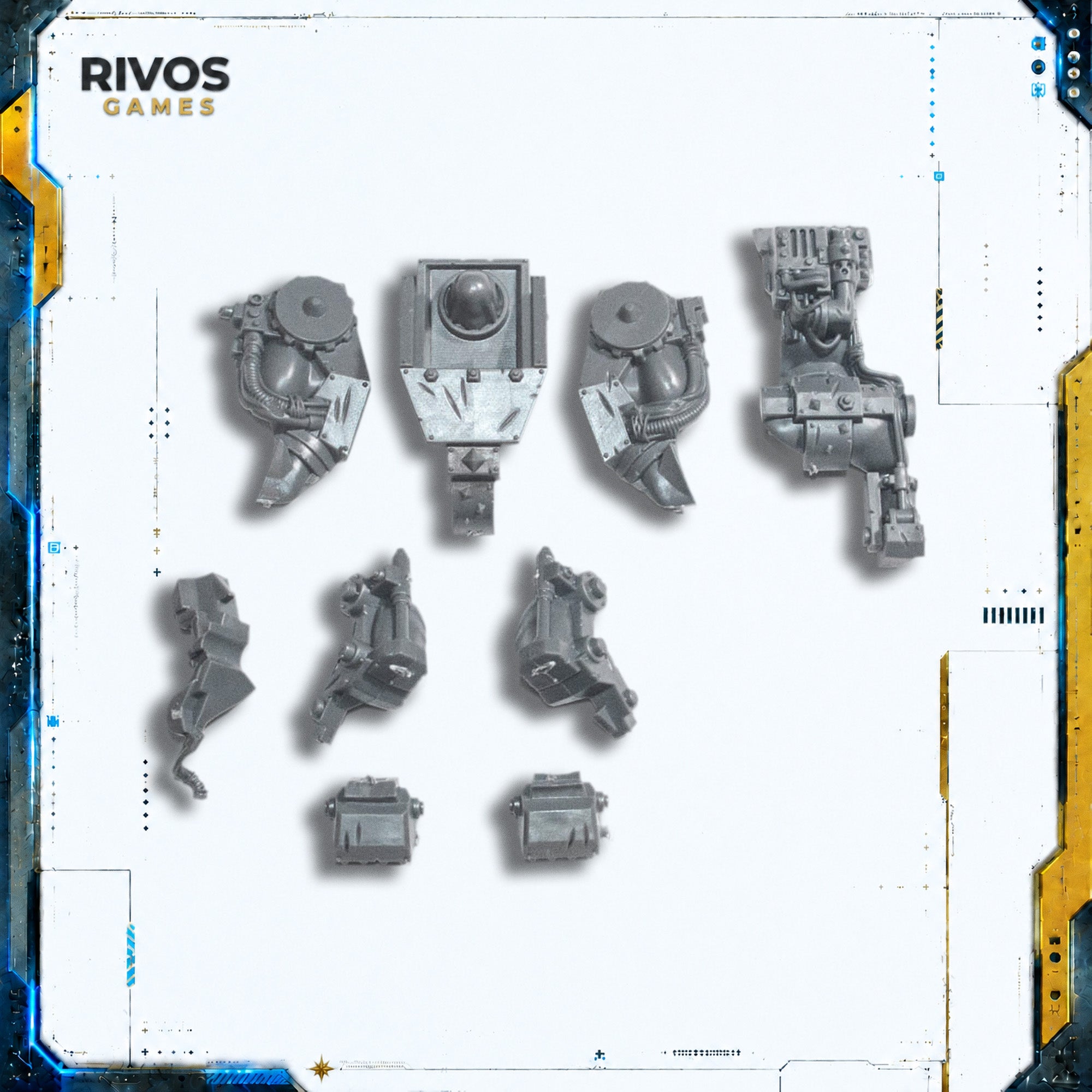 Warhammer 40K Orks Ork Meganobz Legs and Torso B - Bits (Bitz)