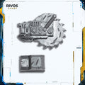 Warhammer 40K Orks Ork Meganobz Killsaw A - Bits (Bitz)