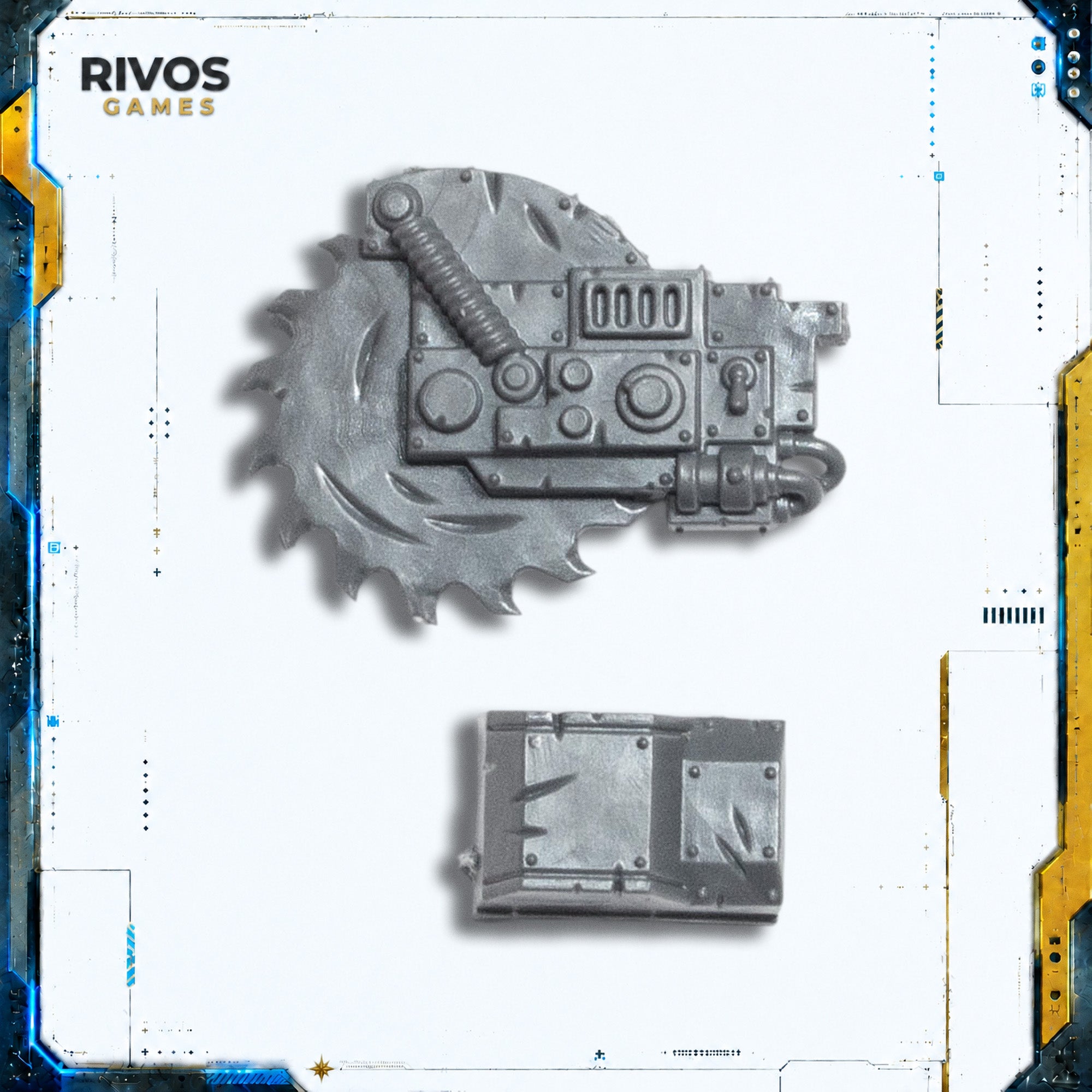 Warhammer 40K Orks Ork Meganobz Killsaw B - Bits (Bitz)