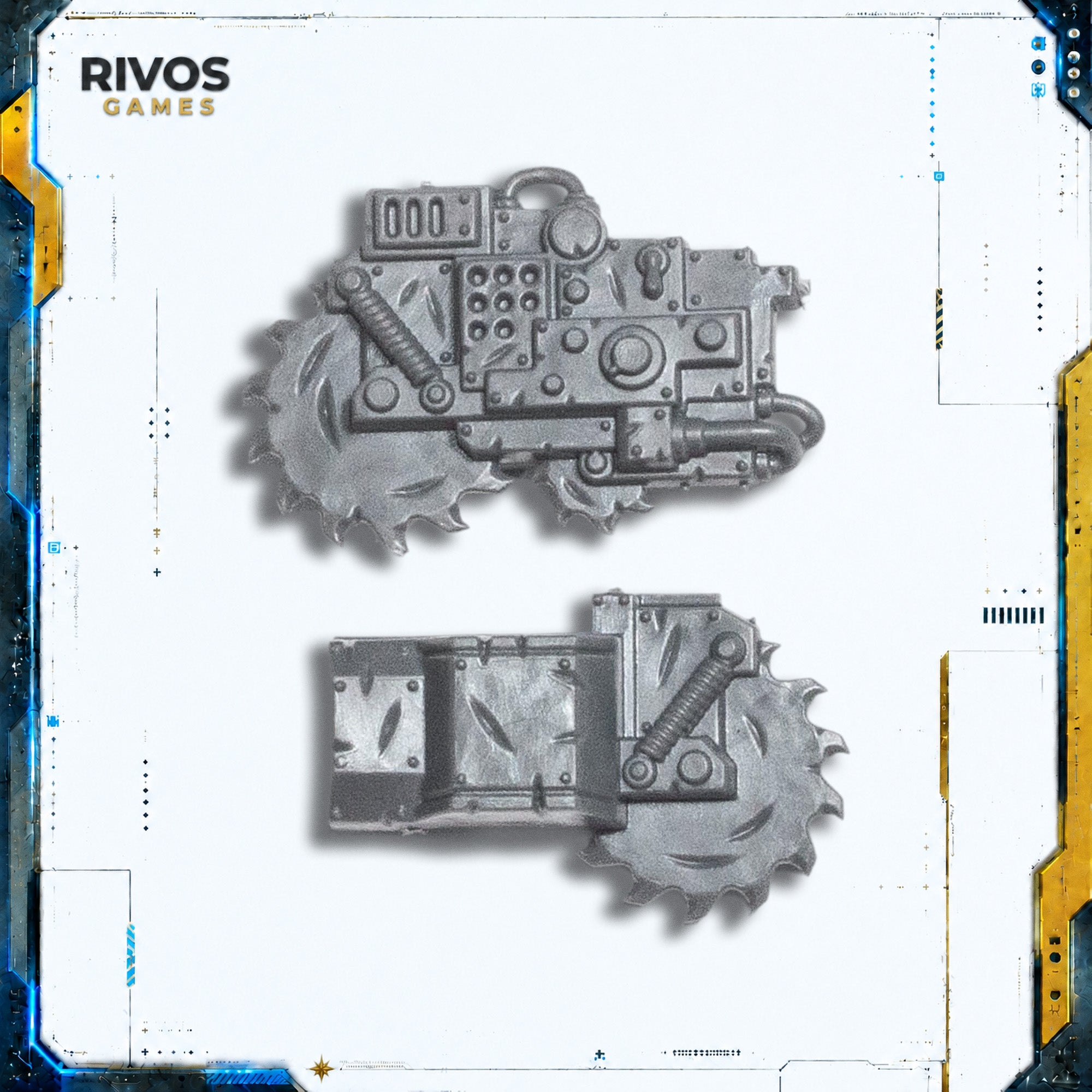 Warhammer 40K Orks Ork Meganobz Killsaw D - Bits (Bitz)