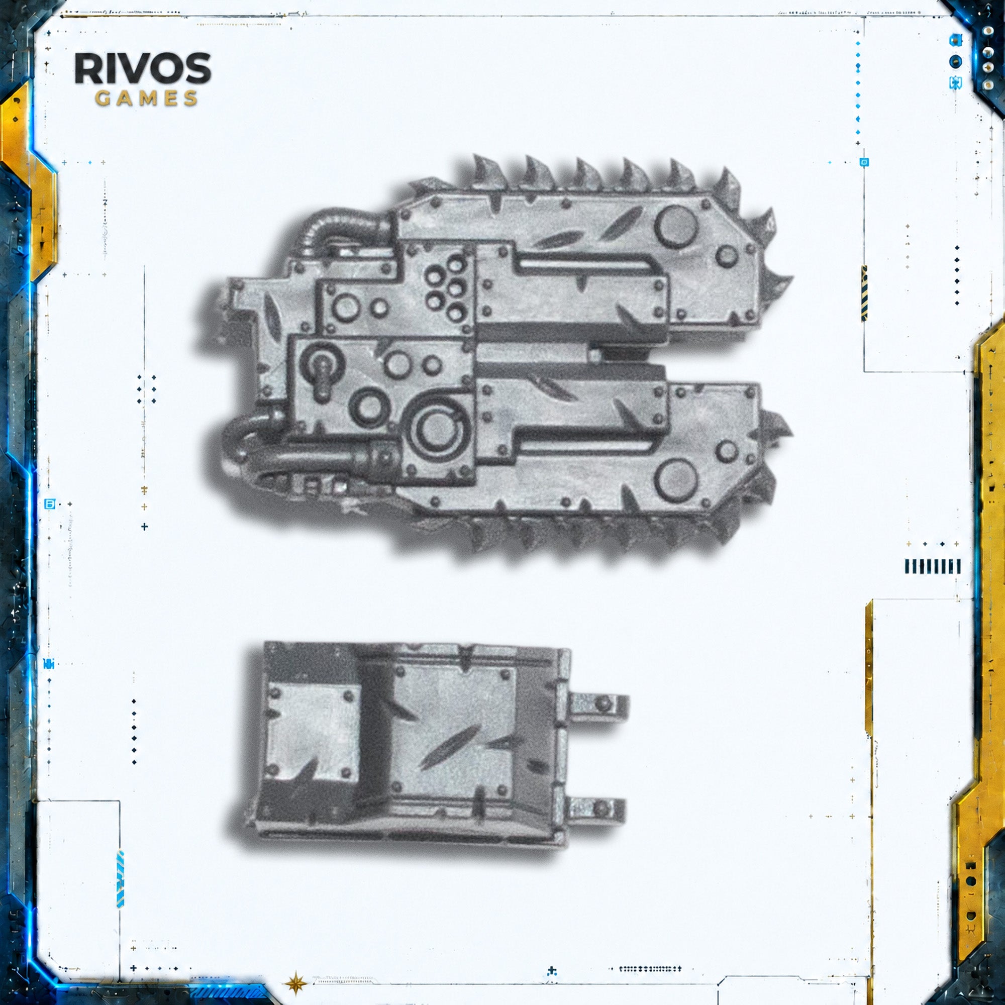 Warhammer 40K Orks Ork Meganobz Killsaw E - Bits (Bitz)