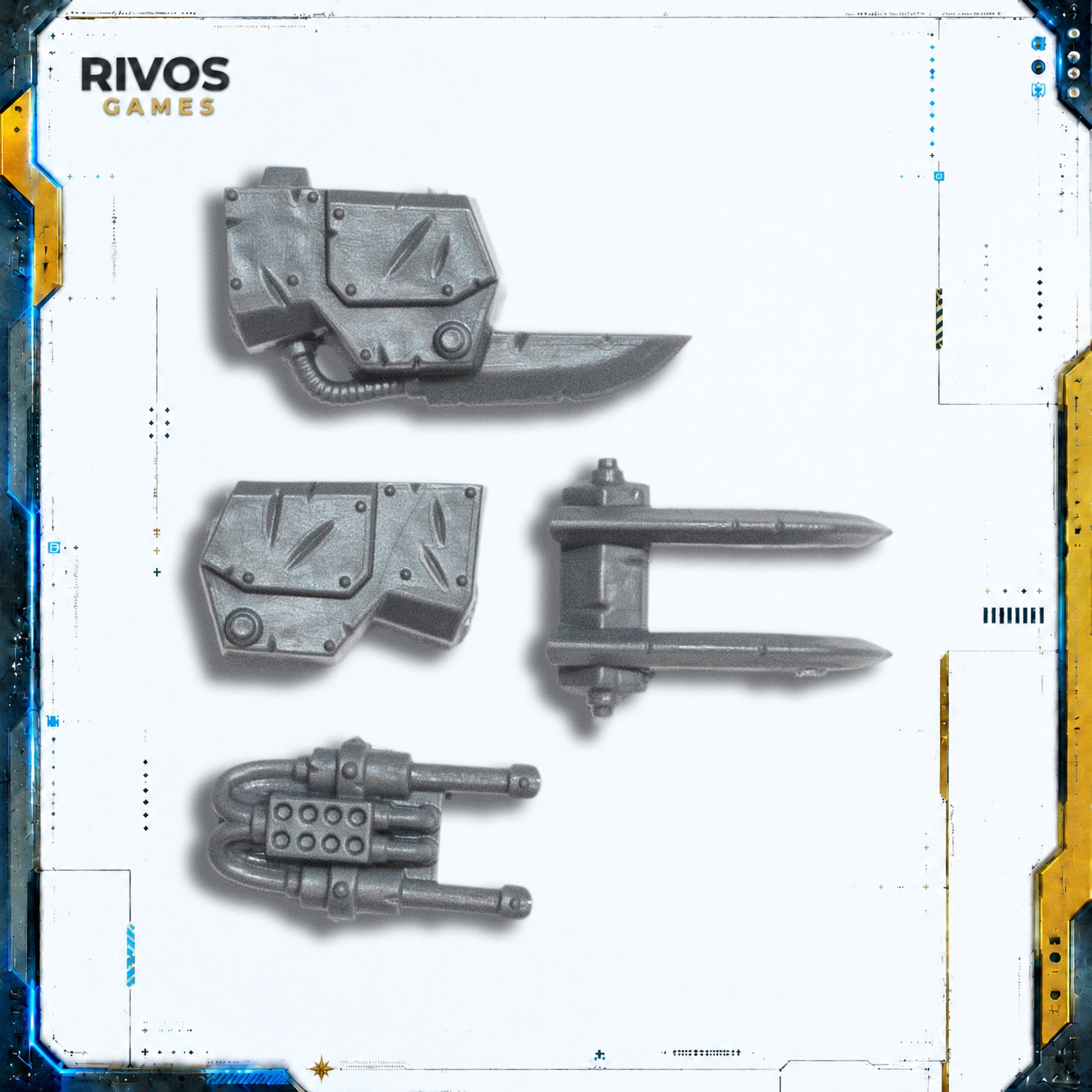 Warhammer 40K Orks Ork Meganobz Power Klaw A - Bits (Bitz)