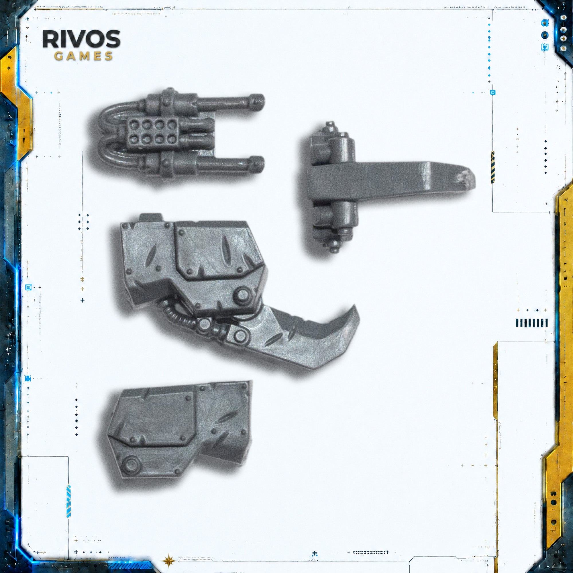 Warhammer 40K Orks Ork Meganobz Power Klaw B - Bits (Bitz)
