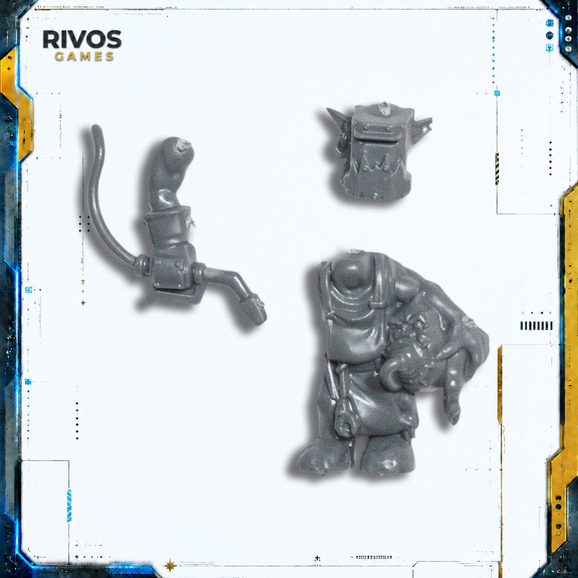 Warhammer 40K Orks Ork Meganobz Grot Oiler - Bits (Bitz)