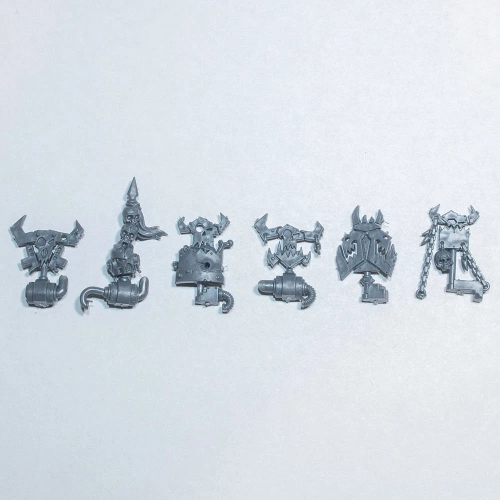 Warhammer 40K Orks Ork Meganobz Icons Bits Bitz