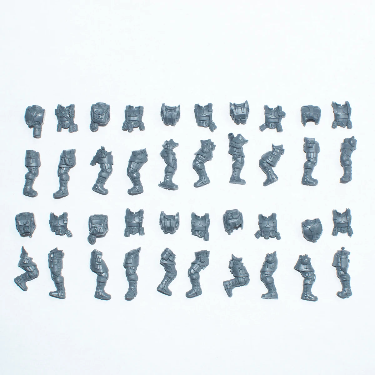 Warhammer 40K Astra Militarum Cadian Shock Troops Legs and Torso x 10 Bits Bitz
