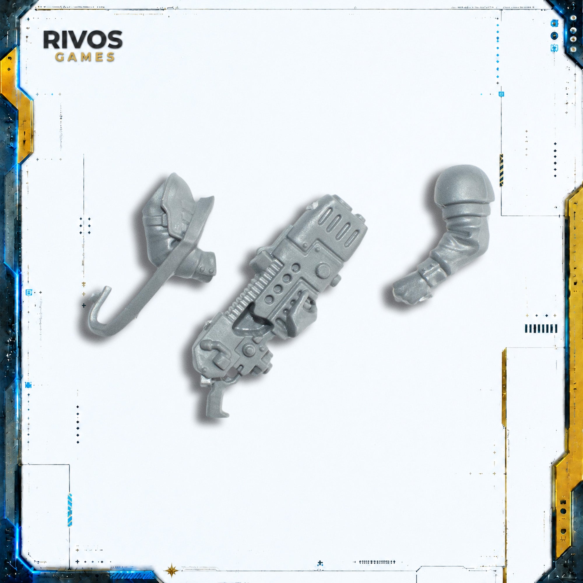 Warhammer 40K Astra Militarum Cadian Command Squad Plasma Gun B - Bits (Bitz)
