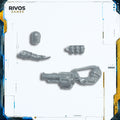 Warhammer 40K Astra Militarum Cadian Command Squad Grenade Launcher A - Bits (Bitz)