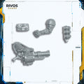 Warhammer 40K Astra Militarum Cadian Command Squad Grenade Launcher B - Bits (Bitz)