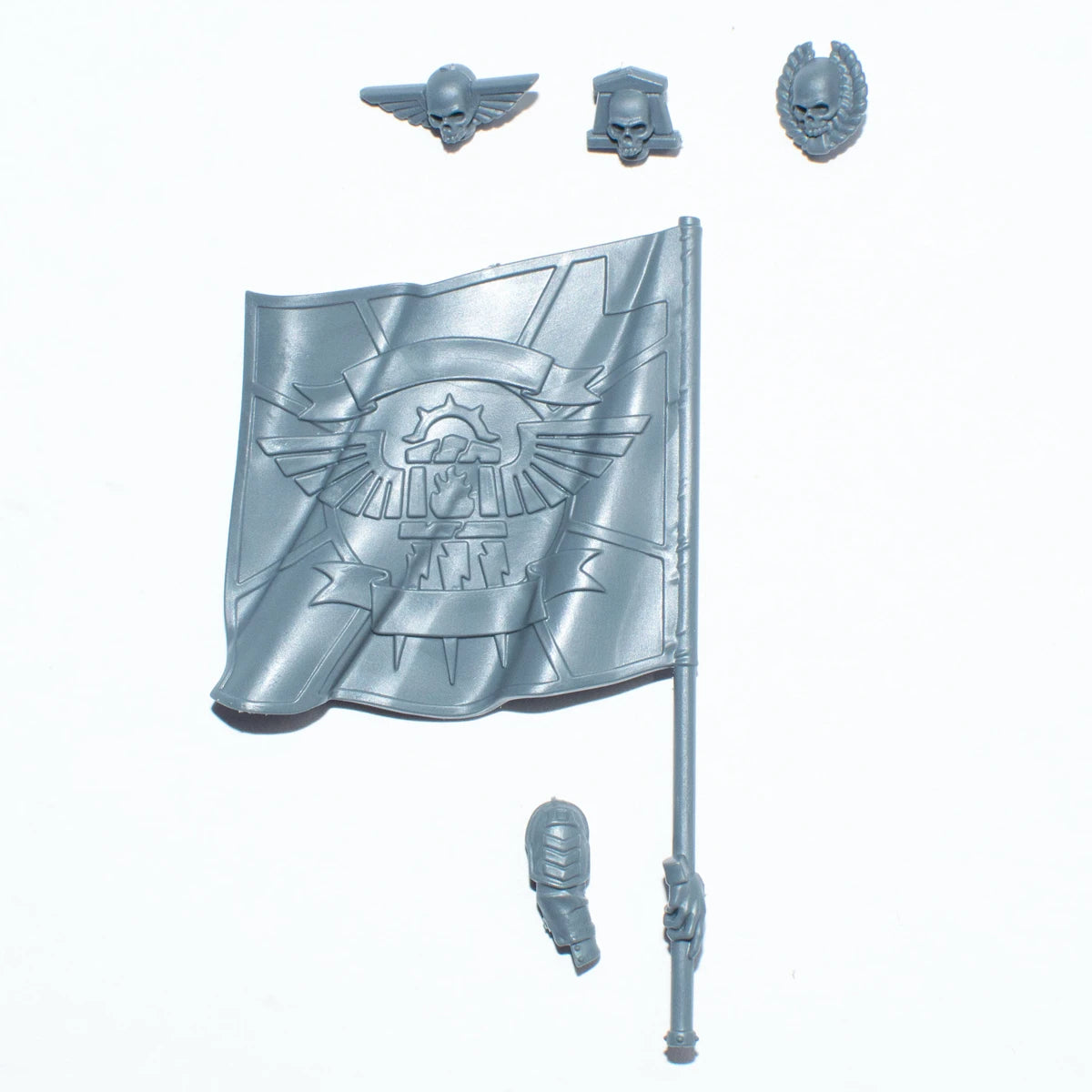 Warhammer 40K Astra Militarum Cadian Command Squad Regimental Standard Bits Bitz
