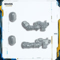 Warhammer 40K Astra Militarum Cadian Command Squad Bolt Pistol x 2 - Bits (Bitz)