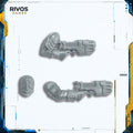 Warhammer 40K Astra Militarum Cadian Command Squad Plasma Pistol x 2 - Bits (Bitz)