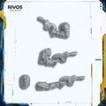 Warhammer 40K Astra Militarum Cadian Command Squad Laspistol x 3 - Bits (Bitz)